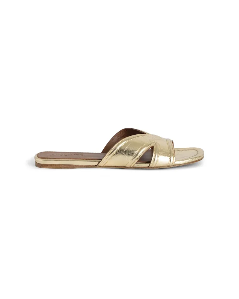 Zadig & Voltaire Mules Azora Gold
