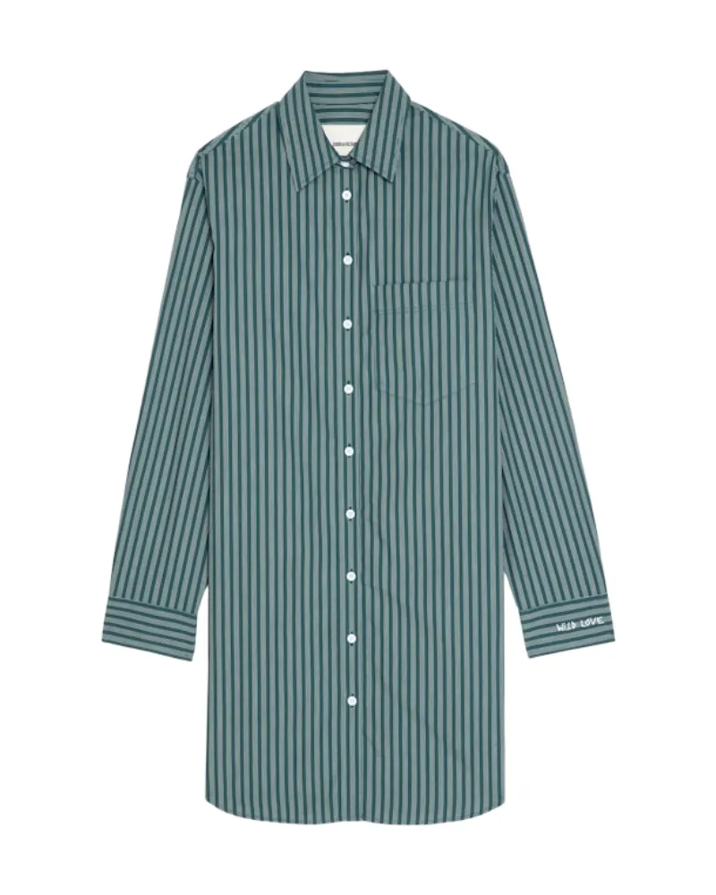 Zadig & Voltaire Rorning Kleid Grün