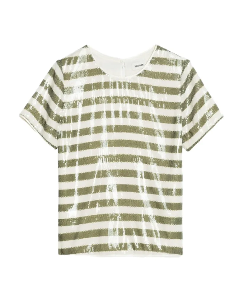 Zadig & Voltaire Top Tchao Grün