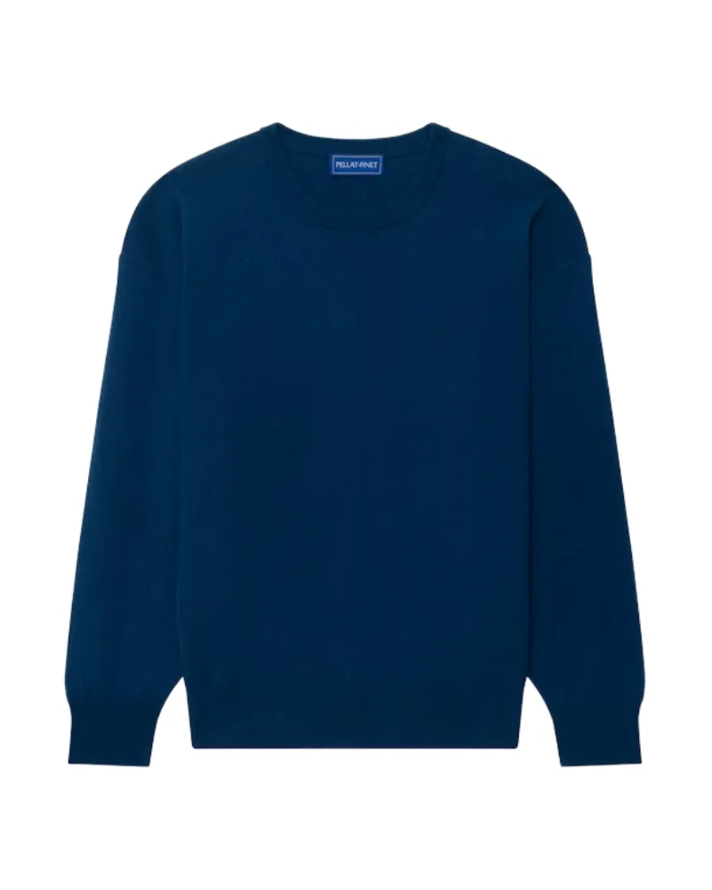 Zadig & Voltaire Pullover Overfavo 100% Kaschmir Blau