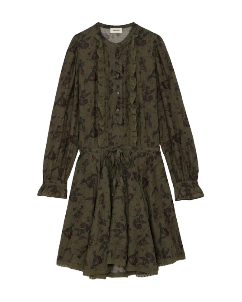 Zadig & Voltaire Kleid Ranil Kaki