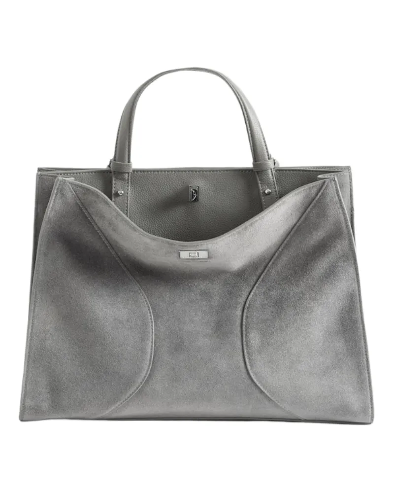 Zadig & Voltaire Jack Suede Tasche Grau