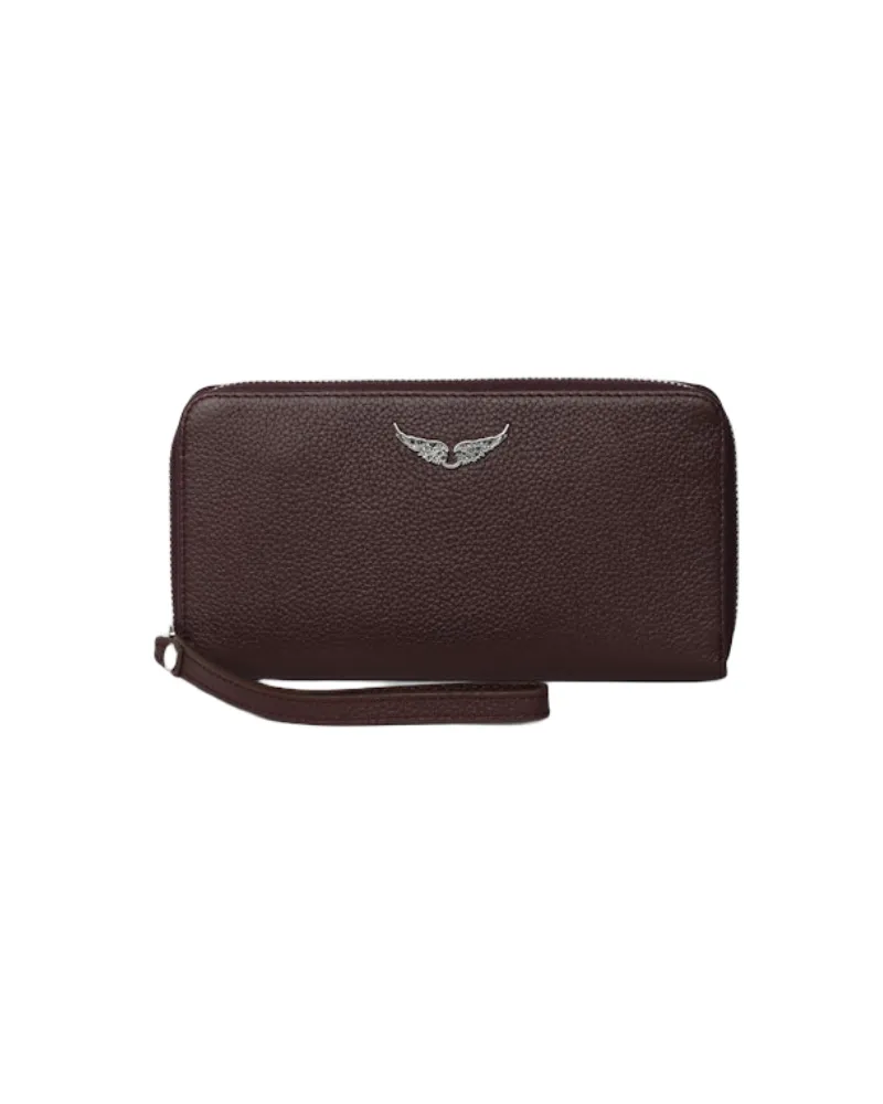 Zadig & Voltaire Brieftasche Compagnon Lila