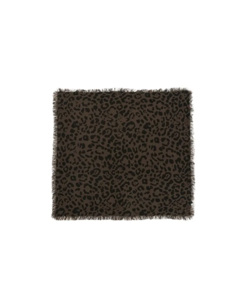 Zadig & Voltaire Mini Stevie Leo Schale 55 Braun