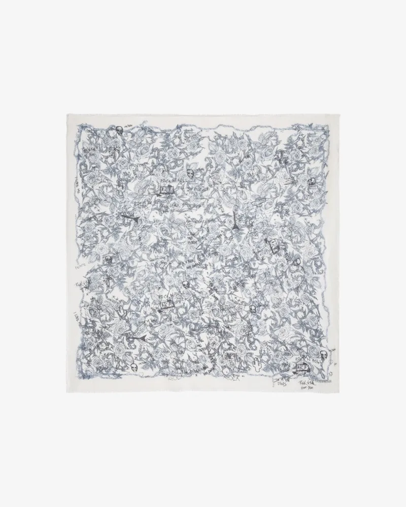 Zadig & Voltaire Kerry Schal Roses 135 Flash