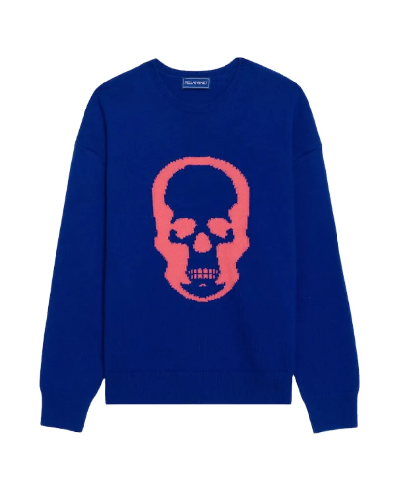 Zadig & Voltaire Pullover Overfav 100% Kaschmir Blau