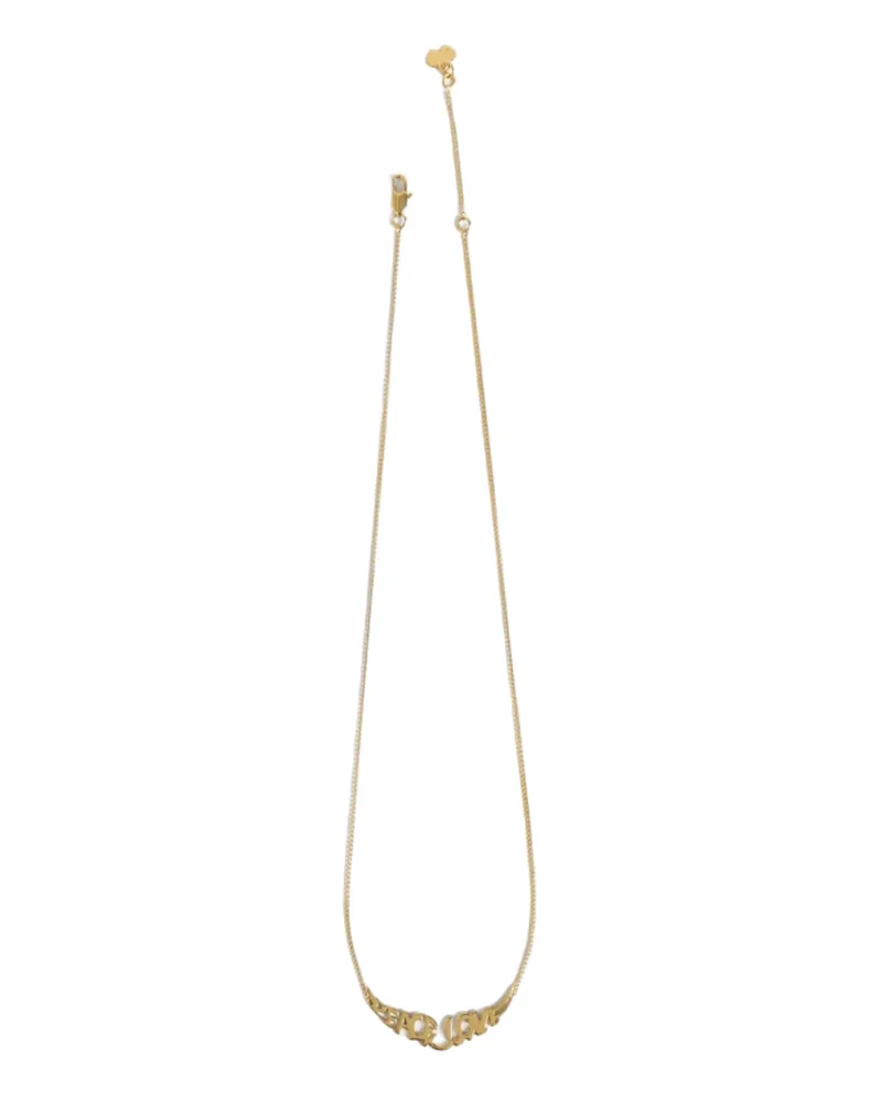 Zadig & Voltaire Peace Halskette Gelb