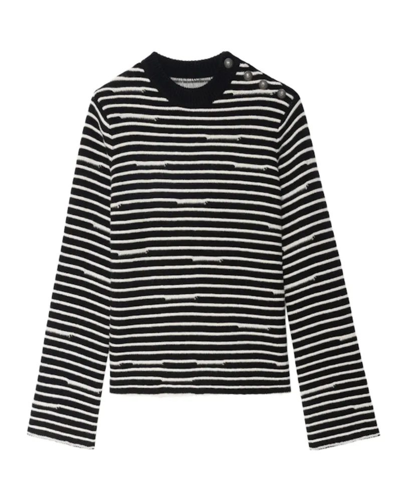 Zadig & Voltaire Pullover Spiky Schwarz