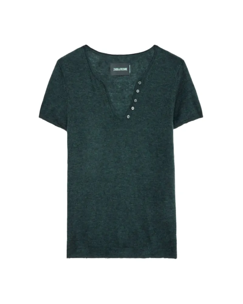 Zadig & Voltaire Pullover Celsy 100% Kaschmir Grün