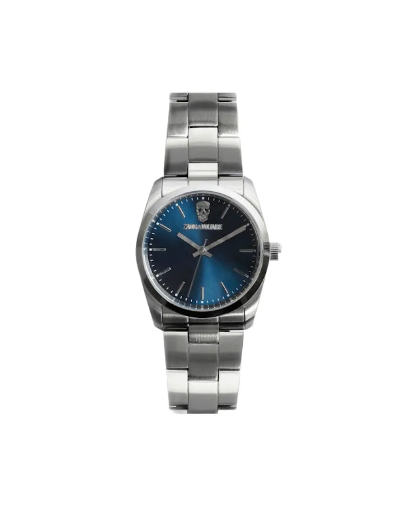 Zadig & Voltaire Zadig Blue Dial Uhr Grau