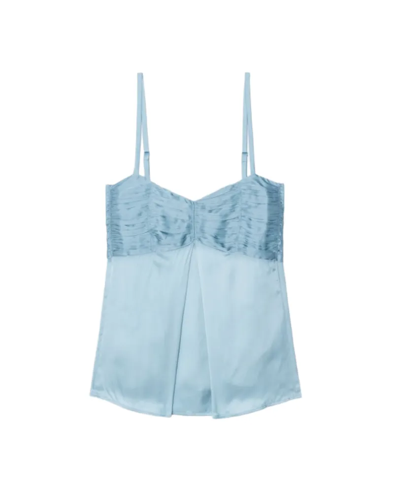 Zadig & Voltaire Cippie Satin Canottiera Blau