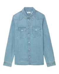 Zadig & Voltaire Hemd Stan Denim Ciel