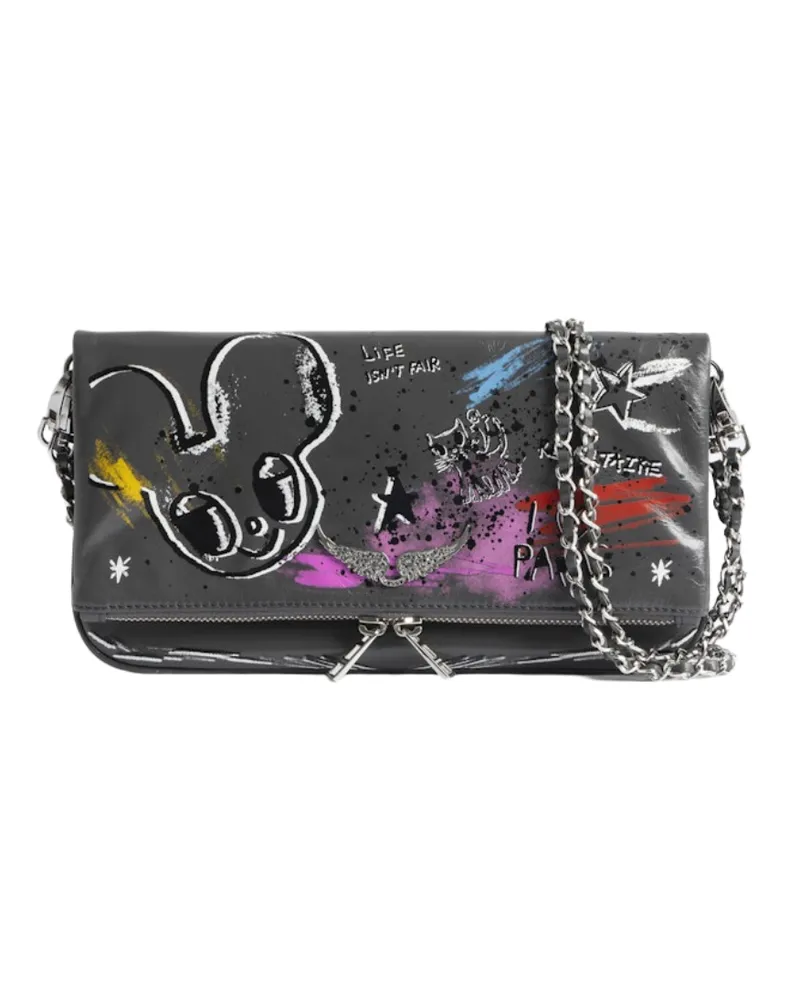 Zadig & Voltaire Clutch Rock Humberto Grau