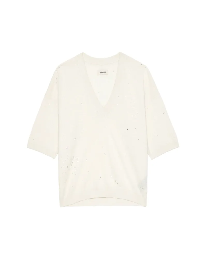 Zadig & Voltaire Pullover Wully Ecru