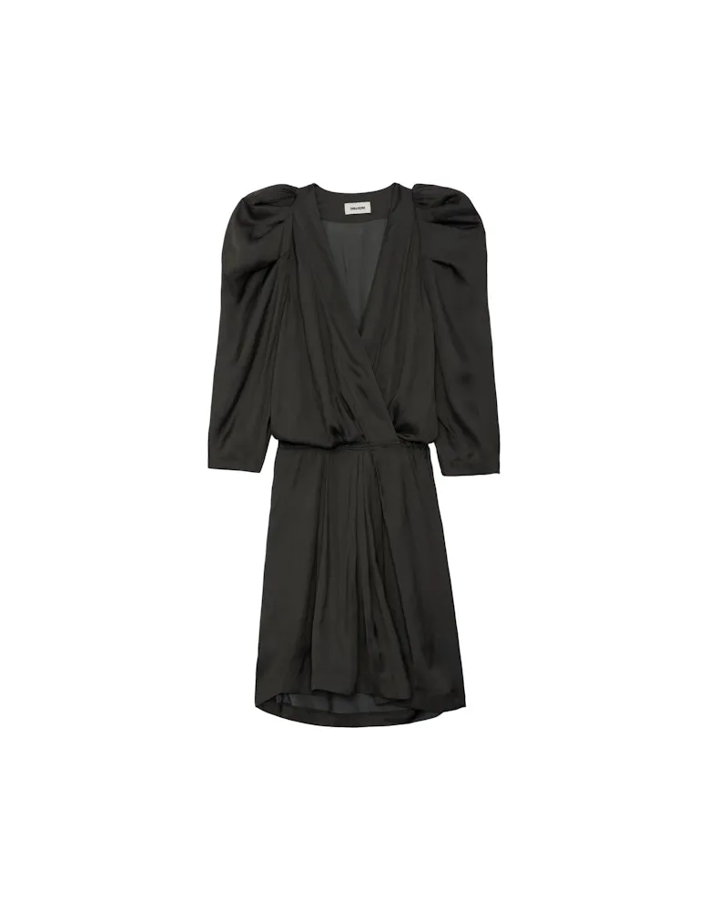 Zadig & Voltaire Kleid Ruz Satin Slate