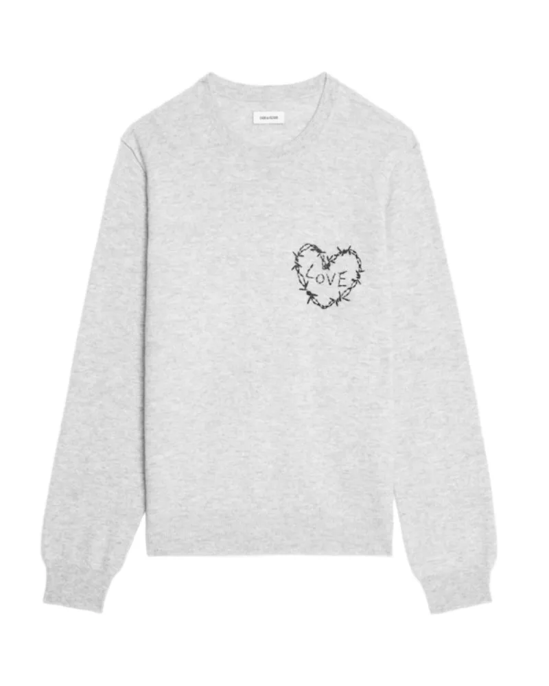 Zadig & Voltaire Kennedy Pullover Grau