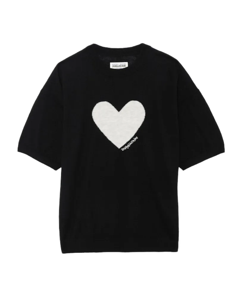 Zadig & Voltaire Pullover Idaz 100% Kaschmir Schwarz