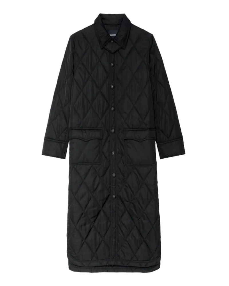 Zadig & Voltaire Parka Kina Schwarz