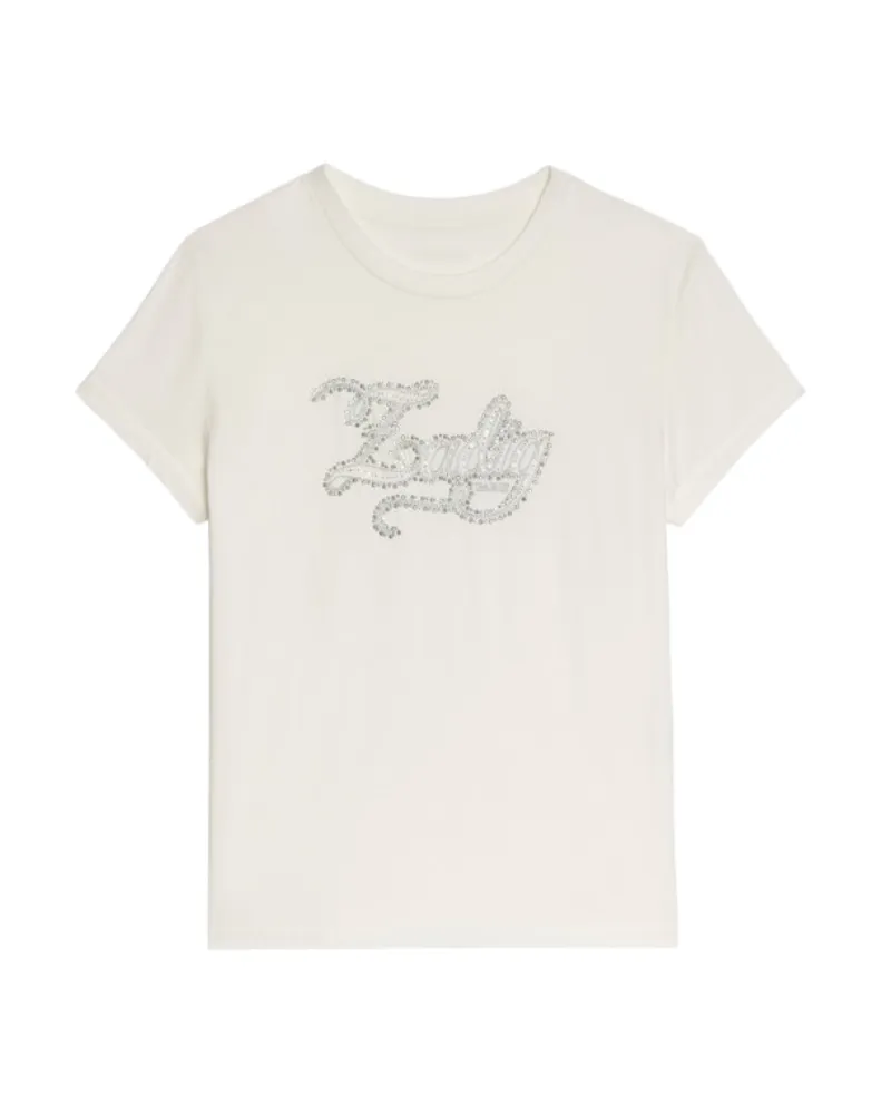 Zadig & Voltaire T-Shirt Walk Weiß
