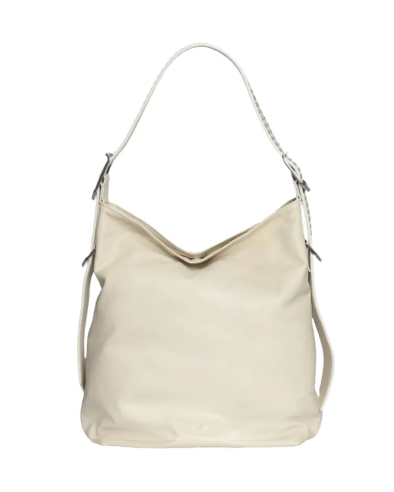 Zadig & Voltaire Jane Hobo Tasche Weiß