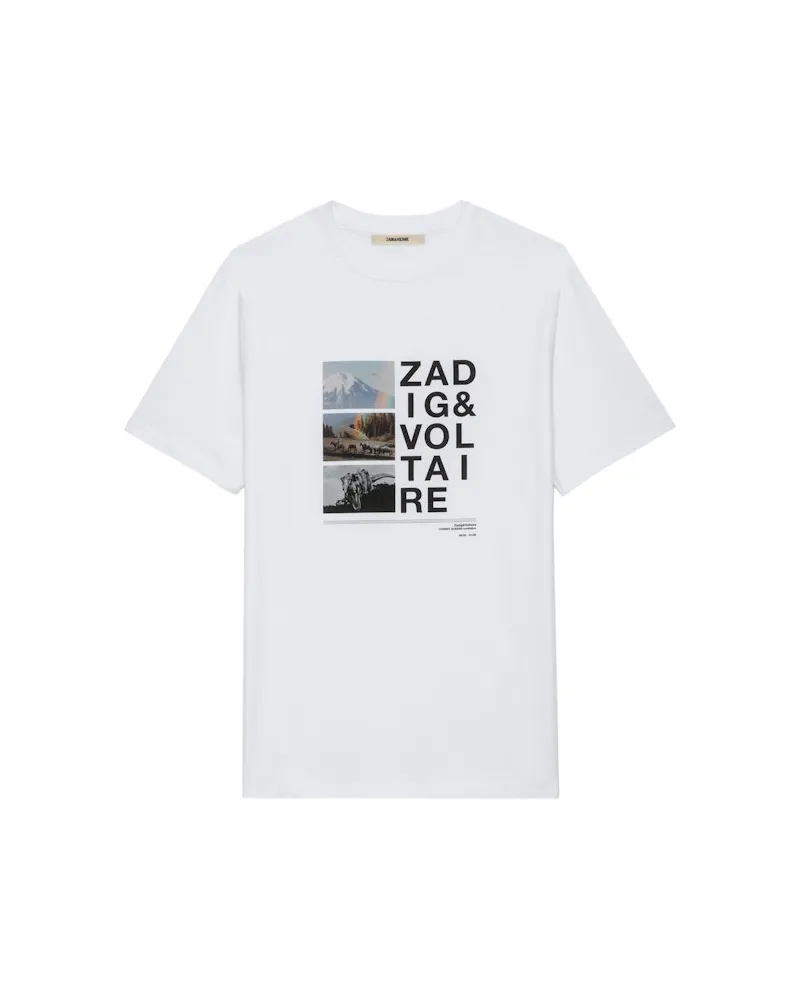 Zadig & Voltaire T-shirt Toby Wit