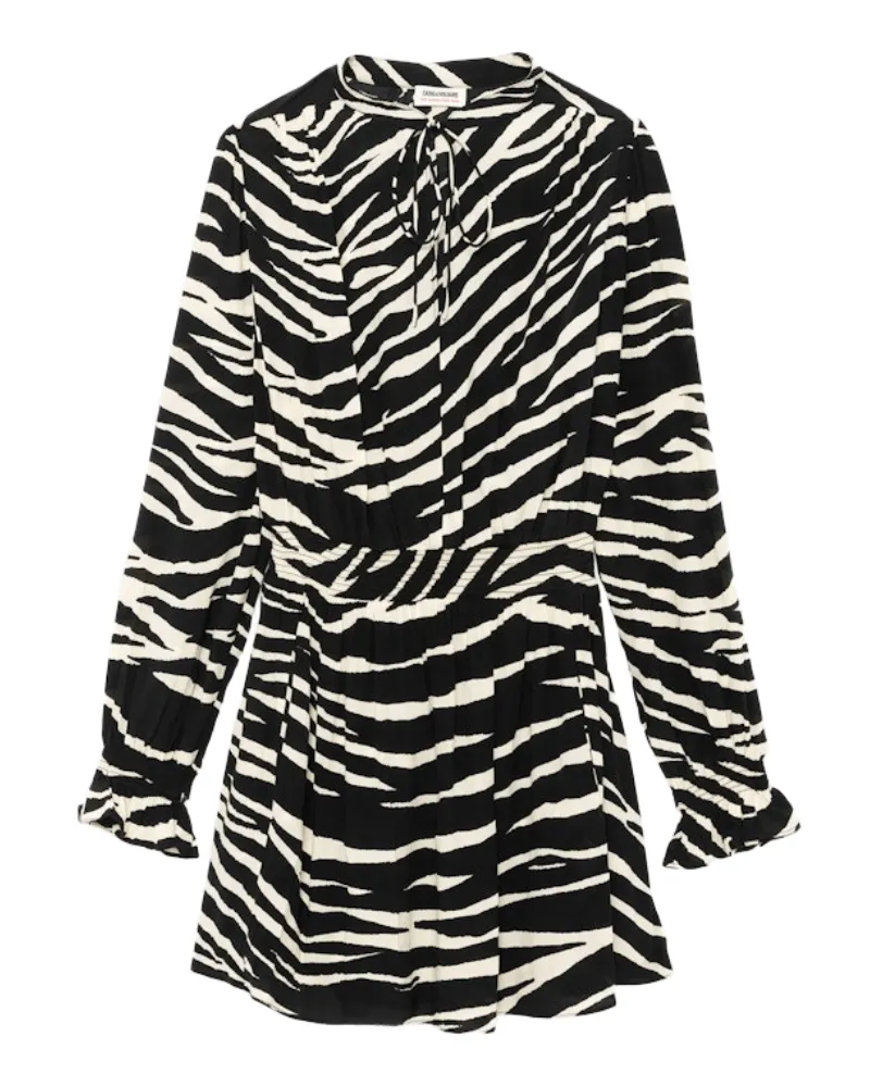 Zadig & Voltaire Rayados Kleid Schwarz