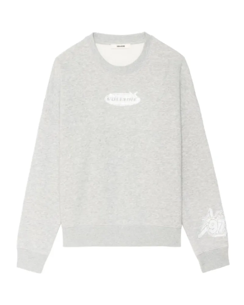 Zadig & Voltaire Sweatshirt Mira Grau