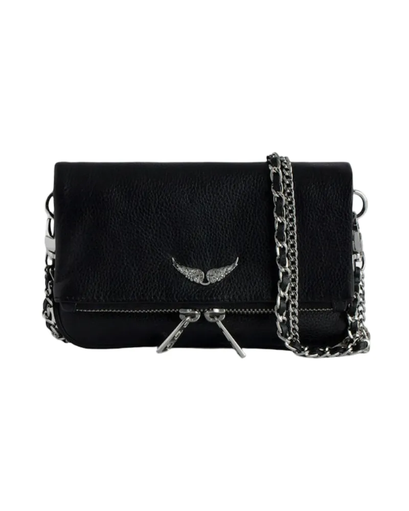 Zadig & Voltaire Rock Nano Clutch Schwarz