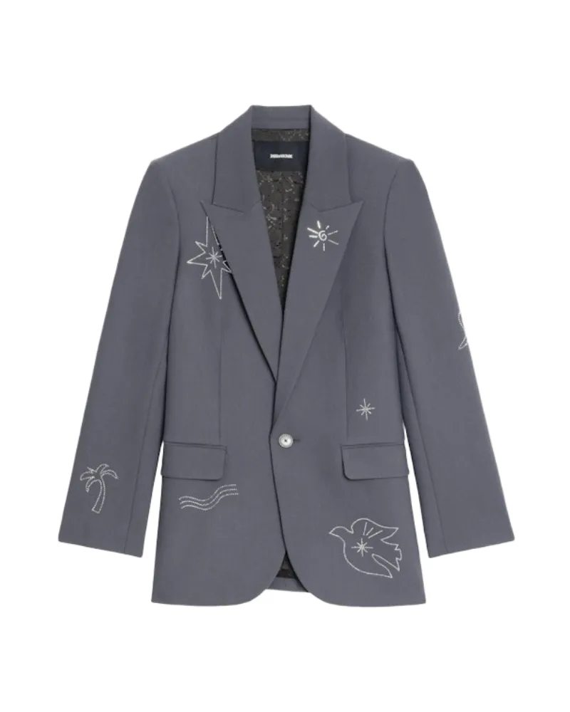 Zadig & Voltaire Blazer Vival Grau