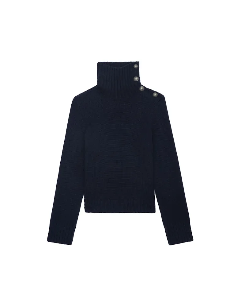 Zadig & Voltaire Pullover Nalma 100% Kaschmir Encre