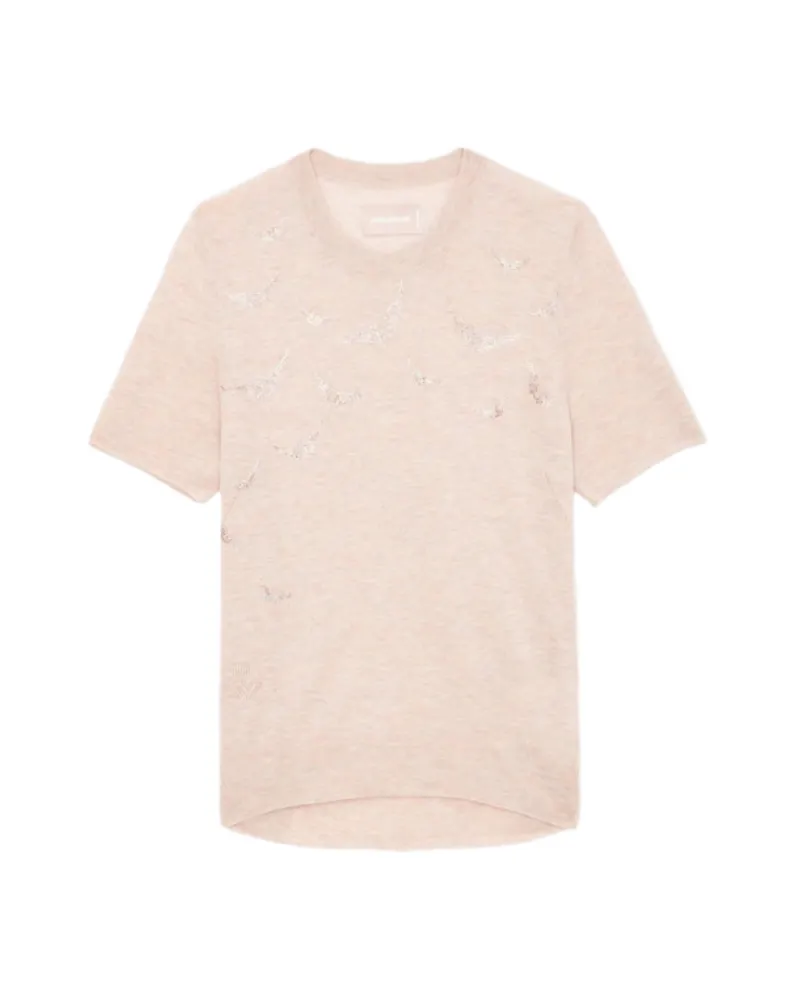 Zadig & Voltaire Pullover Ida 100% Kaschmir Rosa