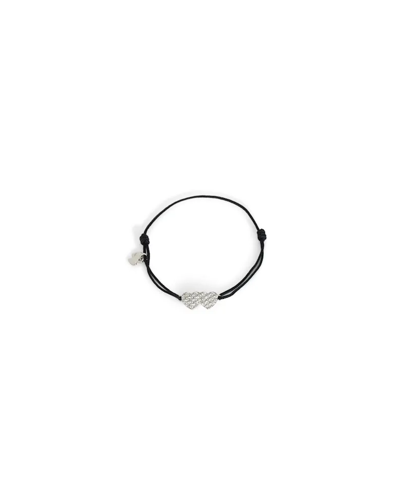 Zadig & Voltaire Armband Zadig Link Heart Strass Black