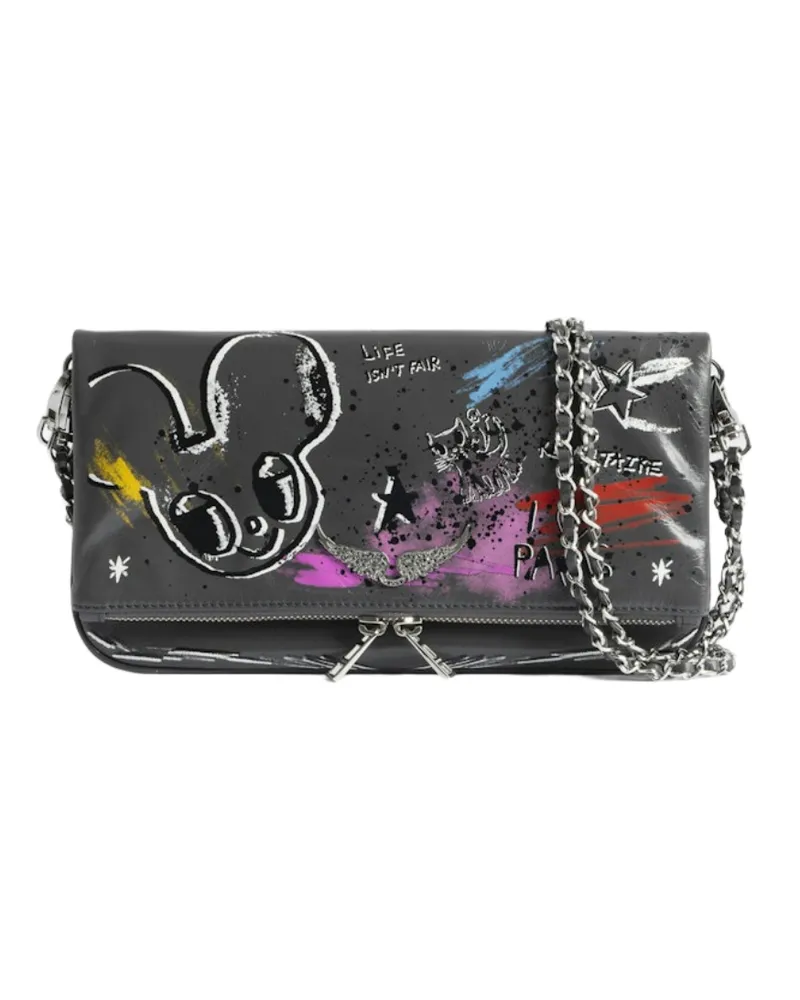 Zadig & Voltaire Clutch Rock Humberto Grau