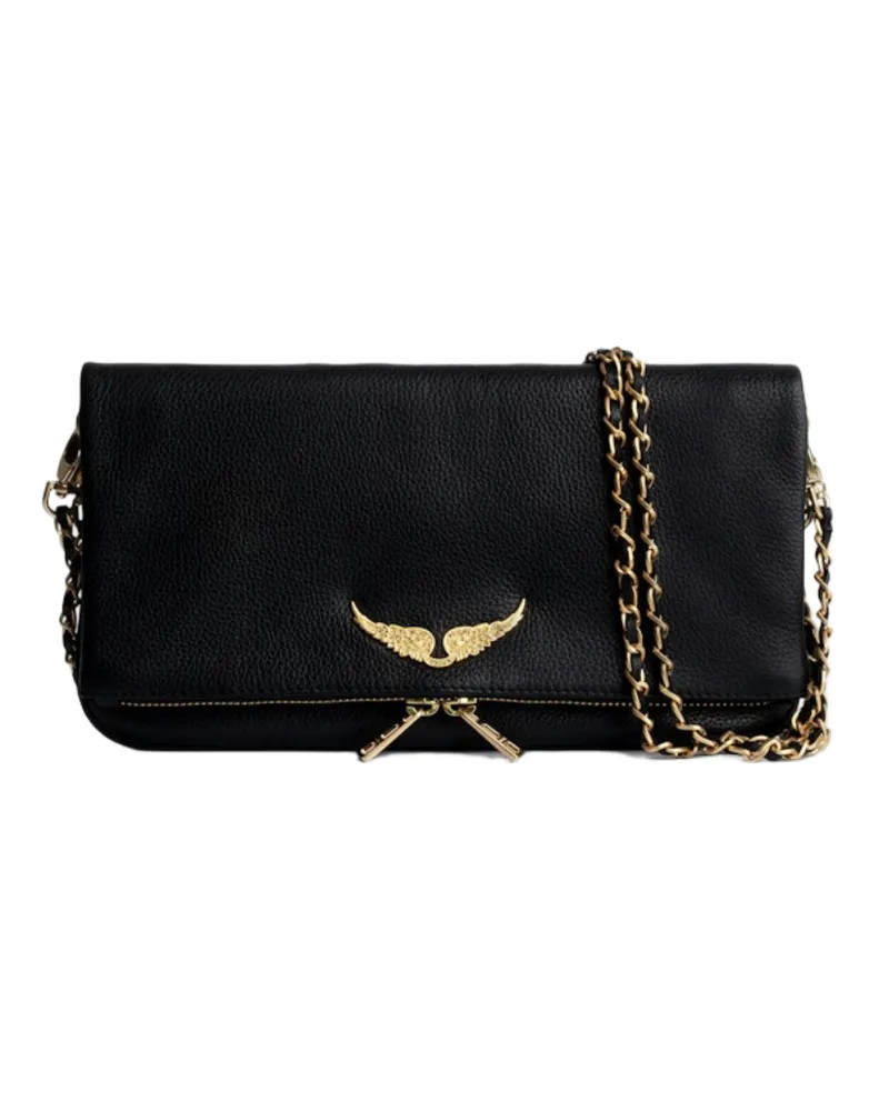 Zadig & Voltaire Clutch Rock Schwarz