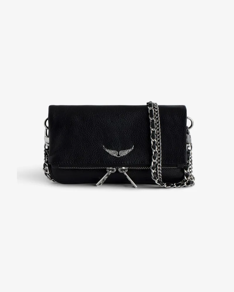 Zadig & Voltaire Rock Nano Clutch Schwarz