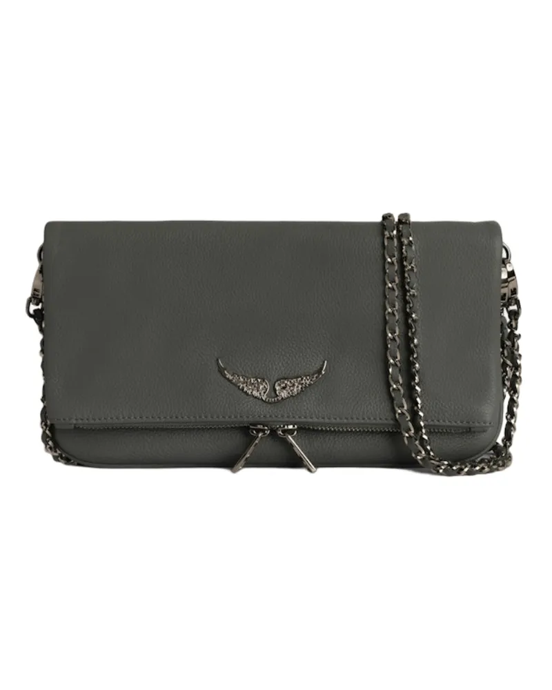Zadig & Voltaire Clutch Rock Grau