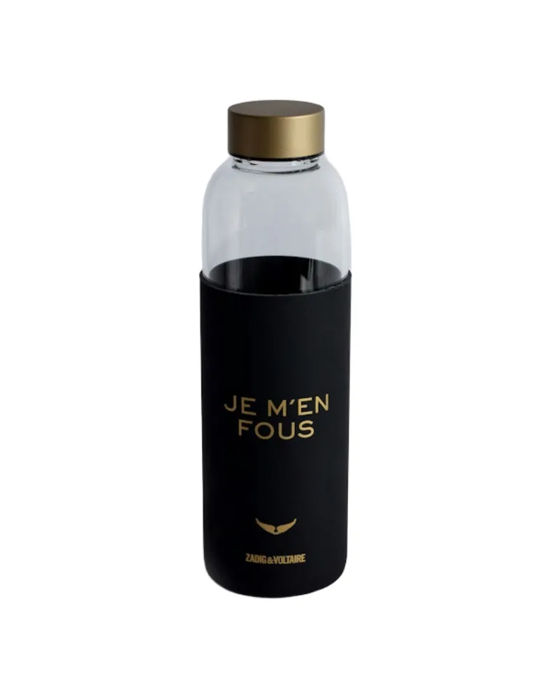 Zadig & Voltaire Trinkflasche Bottle Of Love Schwarz