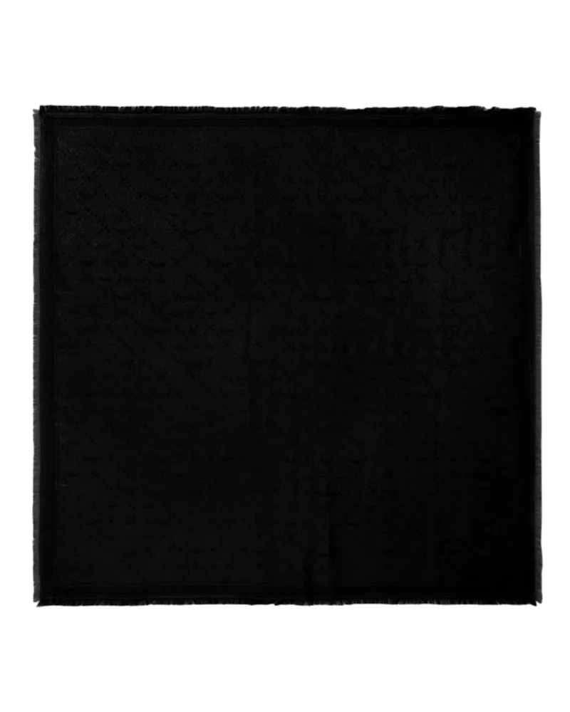 Zadig & Voltaire Schal Glenn Monogram 135 Schwarz