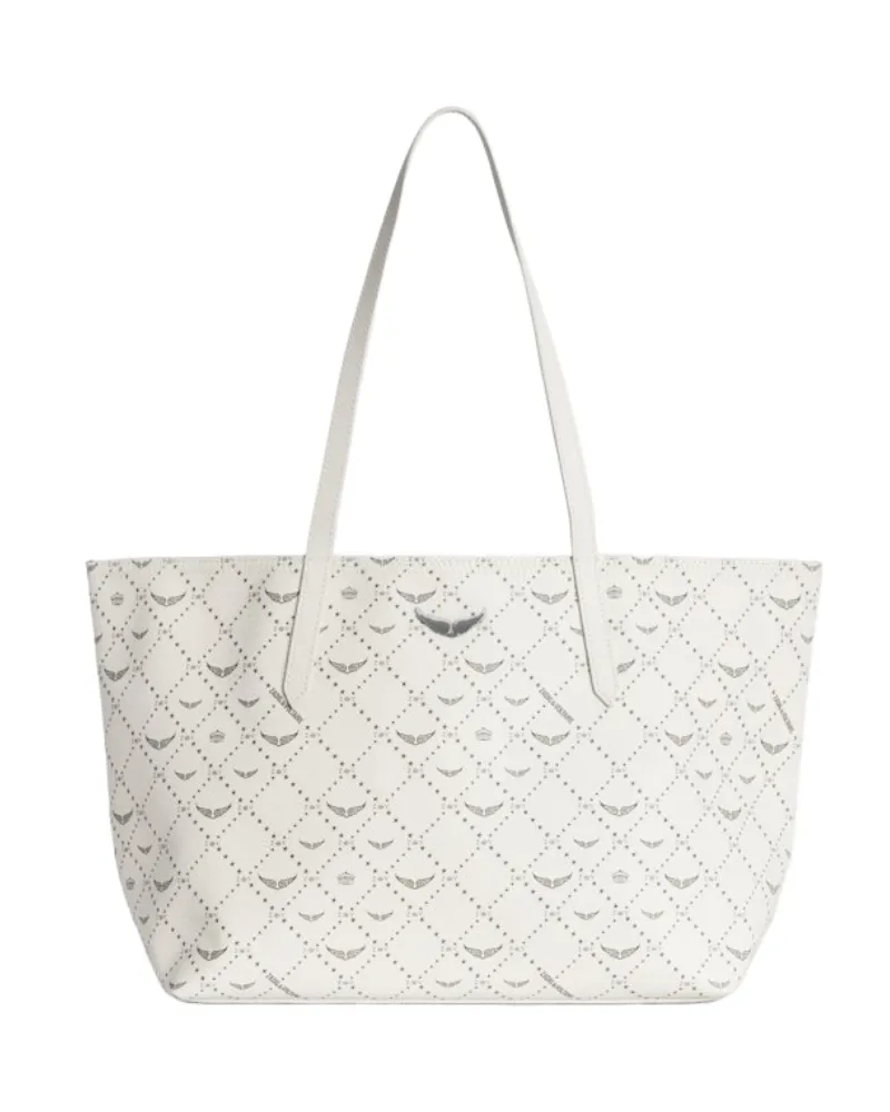 Zadig & Voltaire Z Shopper Monogram Tasche Weiß