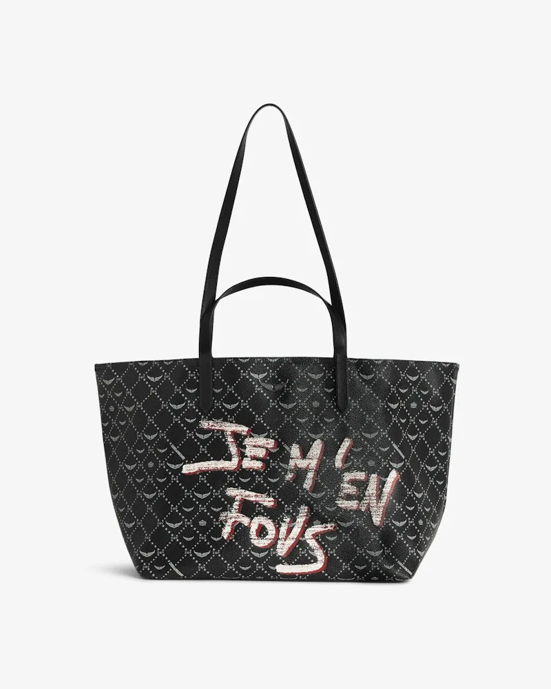 Zadig & Voltaire Z Shopper Xl Monogram Tasche Black