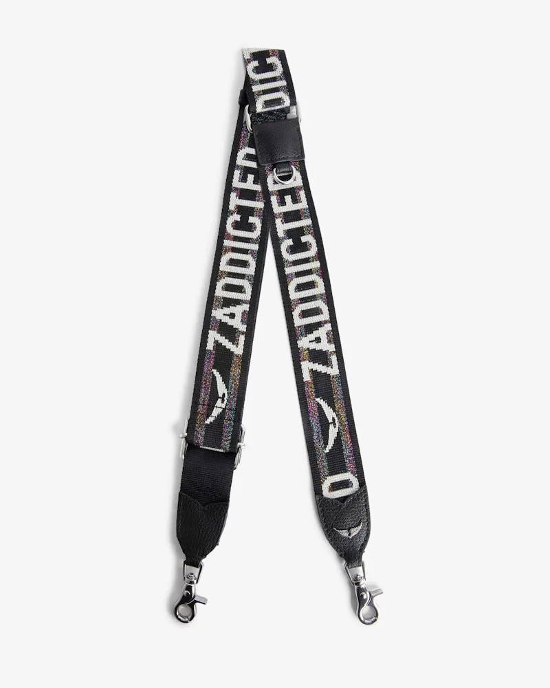 Zadig & Voltaire Zadig Glitter Schulterriemen Mehrfarbig