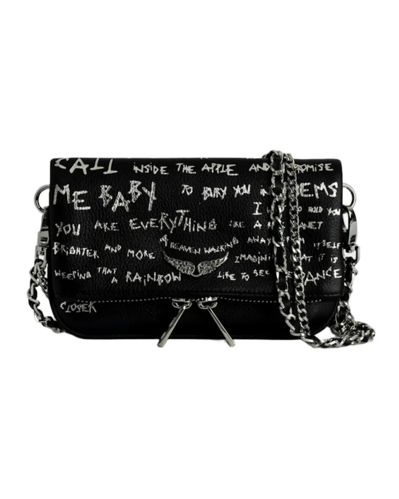 Zadig & Voltaire Rock Mini Clutch Schwarz
