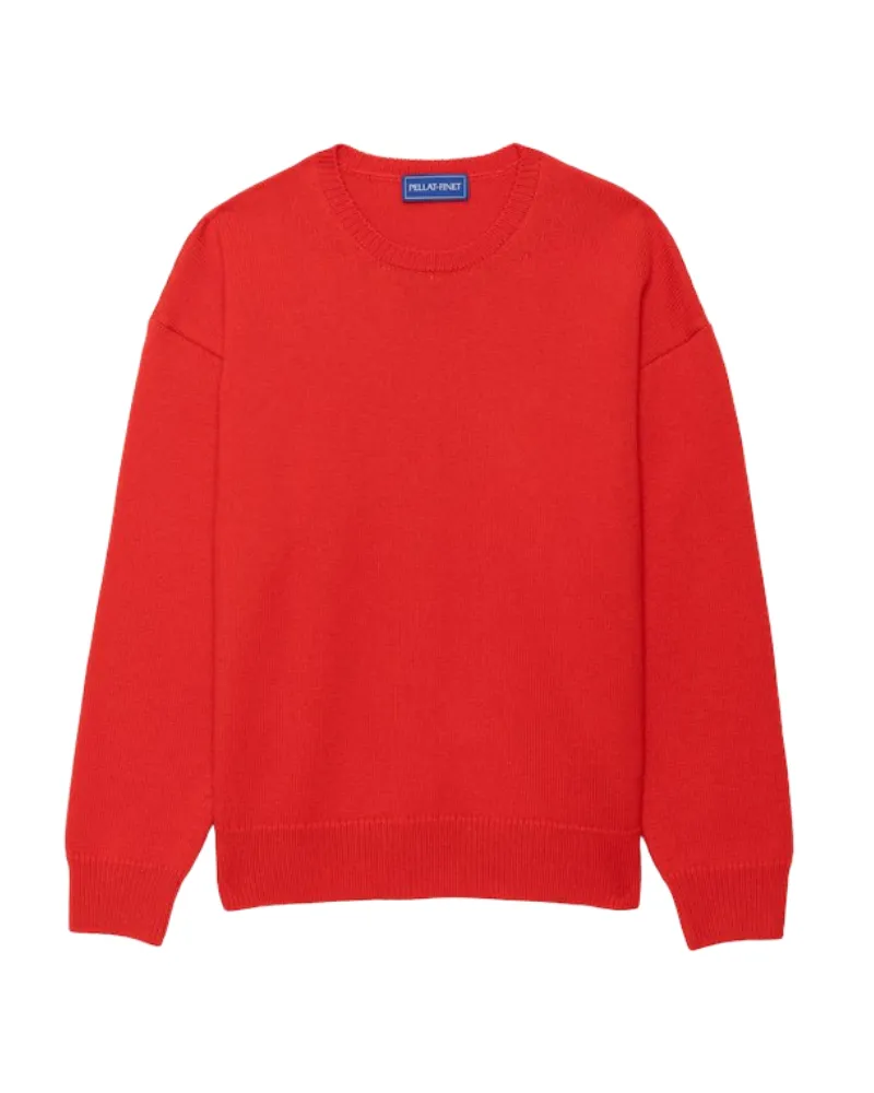 Zadig & Voltaire Pullover Overfav 100% Kaschmir Rot