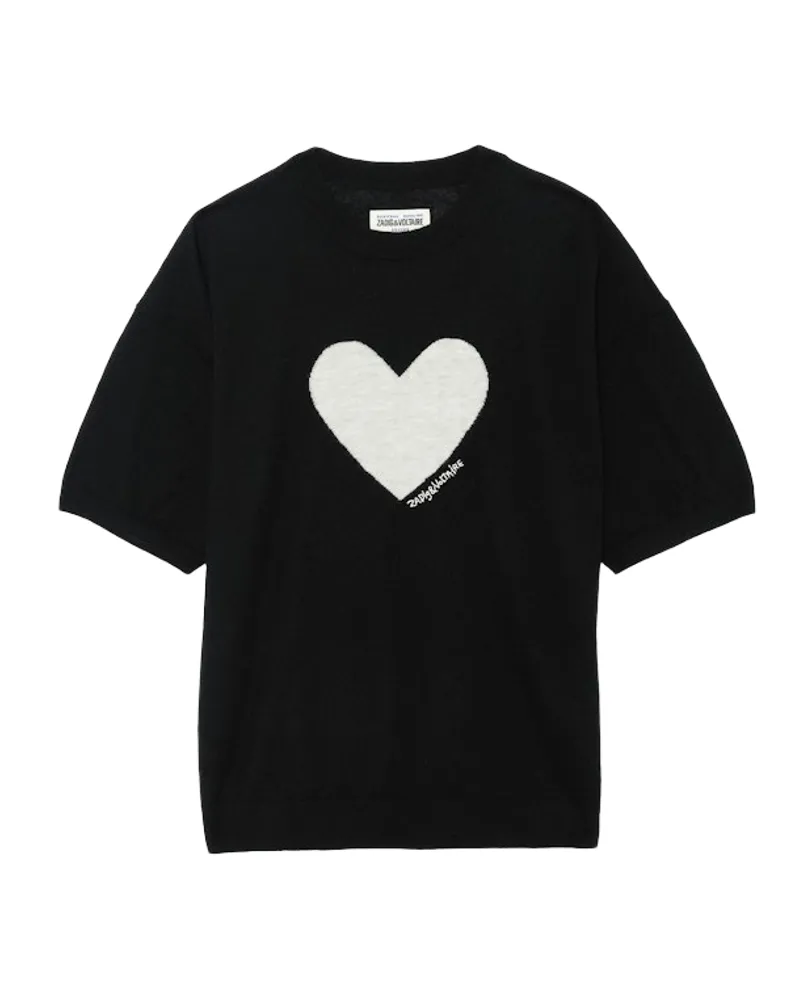 Zadig & Voltaire Pullover Idaz 100% Kaschmir Schwarz
