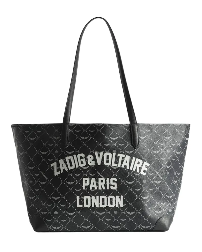 Zadig & Voltaire Z Shopper XL Resort London Tasche Schwarz