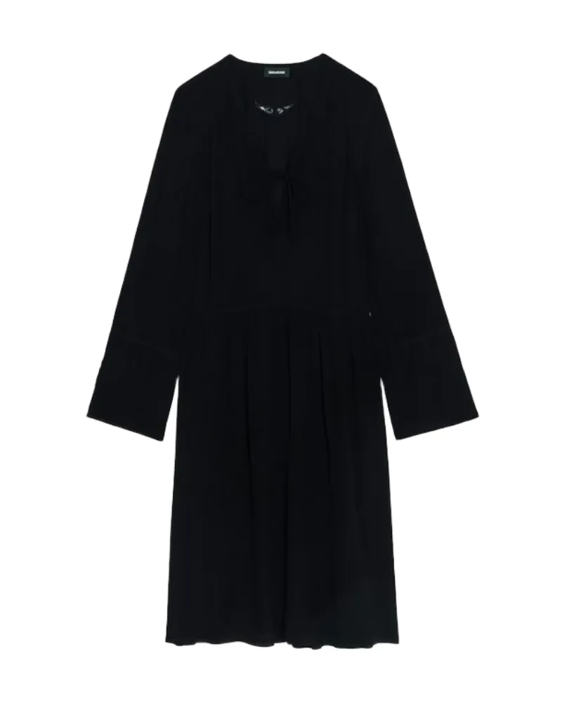 Zadig & Voltaire Rinas Kleid Schwarz