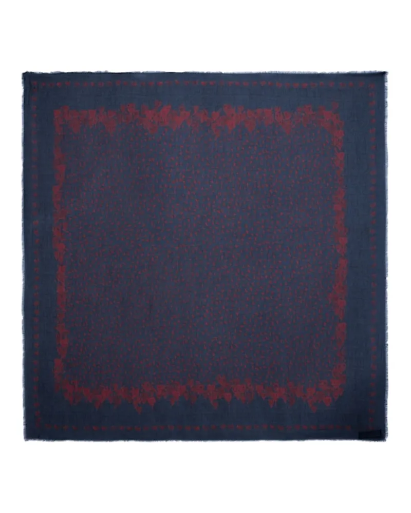 Zadig & Voltaire Schal Kerry Hearts 135 Blau
