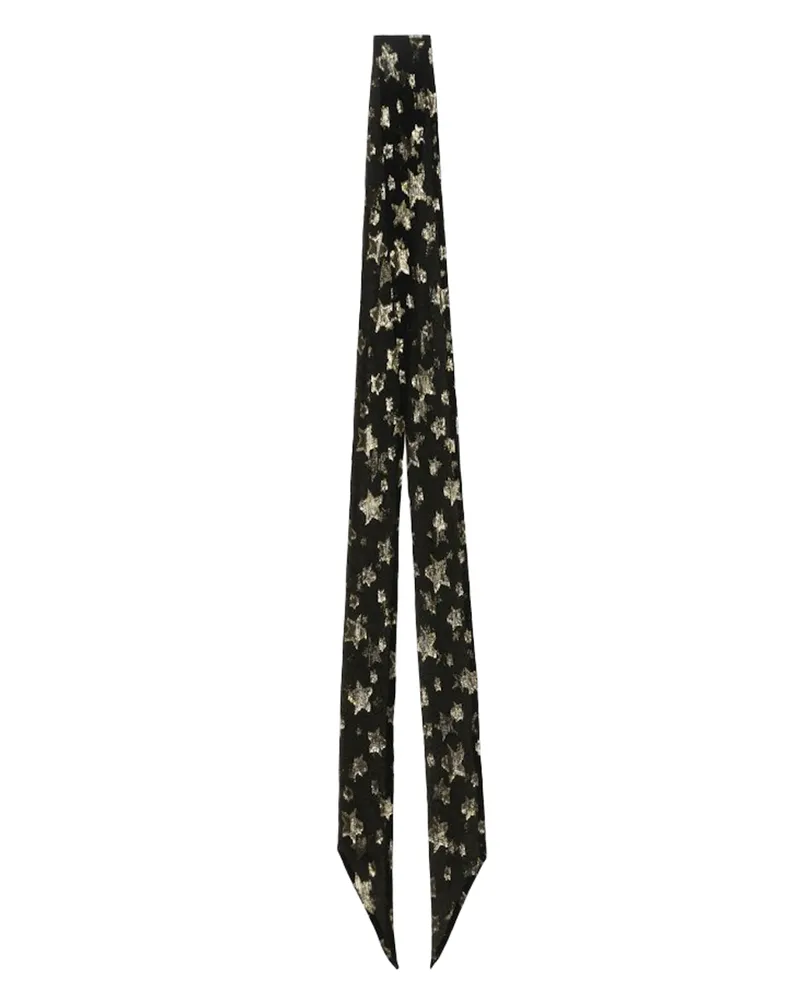 Zadig & Voltaire Hannah Jacquard Gold Stars Schale Gold