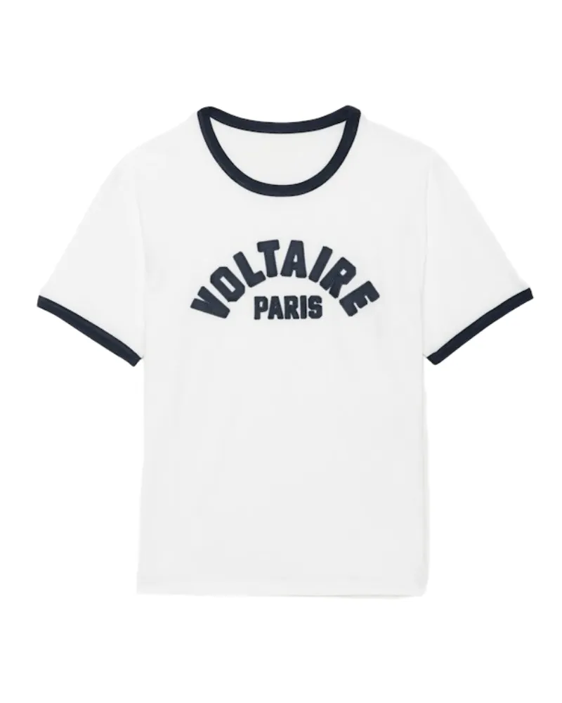 Zadig & Voltaire Woody T-Shirt Weiß