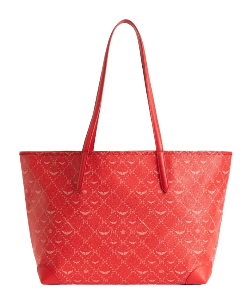 Zadig & Voltaire Z Shopper XL Monogram Tasche Rot